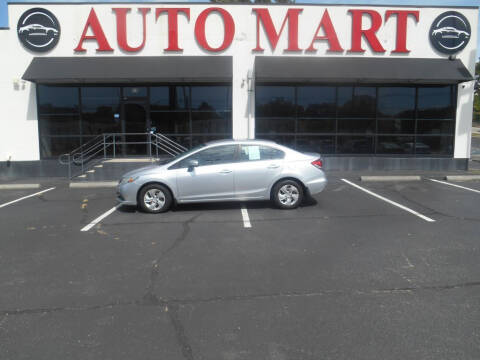 2014 Honda Civic for sale at AUTO MART in Montgomery AL