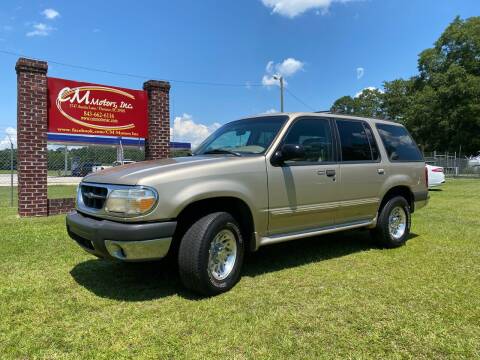 1999 Ford Explorer for sale at C M Motors Inc in Florence SC