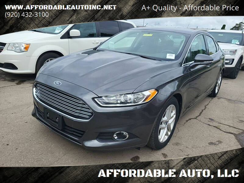 2015 Ford Fusion for sale at AFFORDABLE AUTO, LLC in Green Bay WI