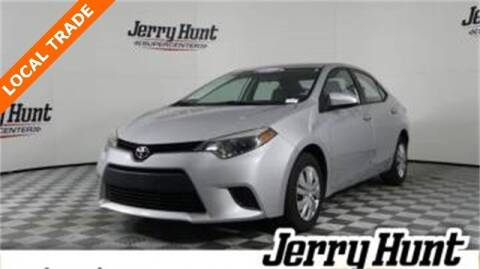 2014 Toyota Corolla for sale at Jerry Hunt Supercenter in Lexington NC