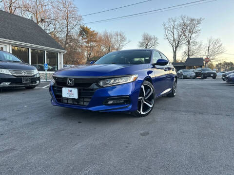 2018 Honda Accord for sale at Mega Motors in West Bridgewater MA