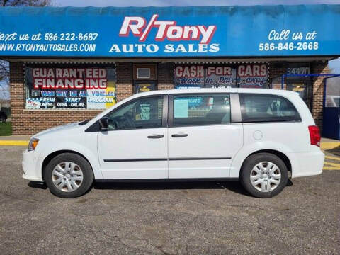 2014 Dodge Grand Caravan for sale at R Tony Auto Sales in Clinton Township MI