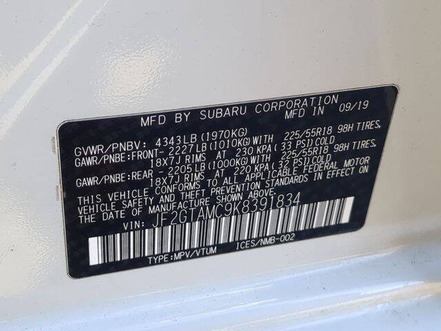 2019 Subaru Crosstrek 2.0i Limited