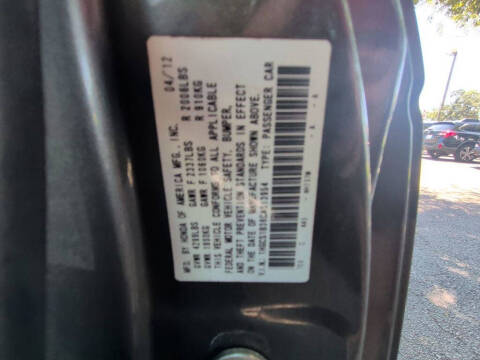 2012 Honda Accord LX-S