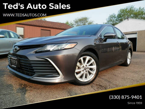 2022 Toyota Camry for sale at Ted's Auto Sales in Louisville OH