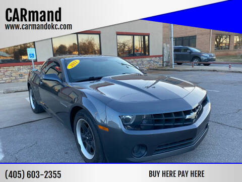 2011 Chevrolet Camaro for sale at CARmand in Oklahoma City OK