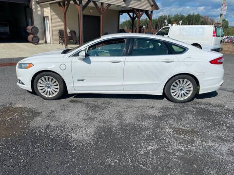 2015 Ford Fusion Energi for sale at Upstate Auto Sales Inc. in Pittstown NY