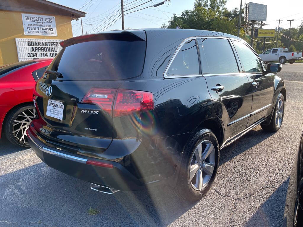 2012 Acura MDX for sale at INTEGRITY AUTO in Dothan, AL