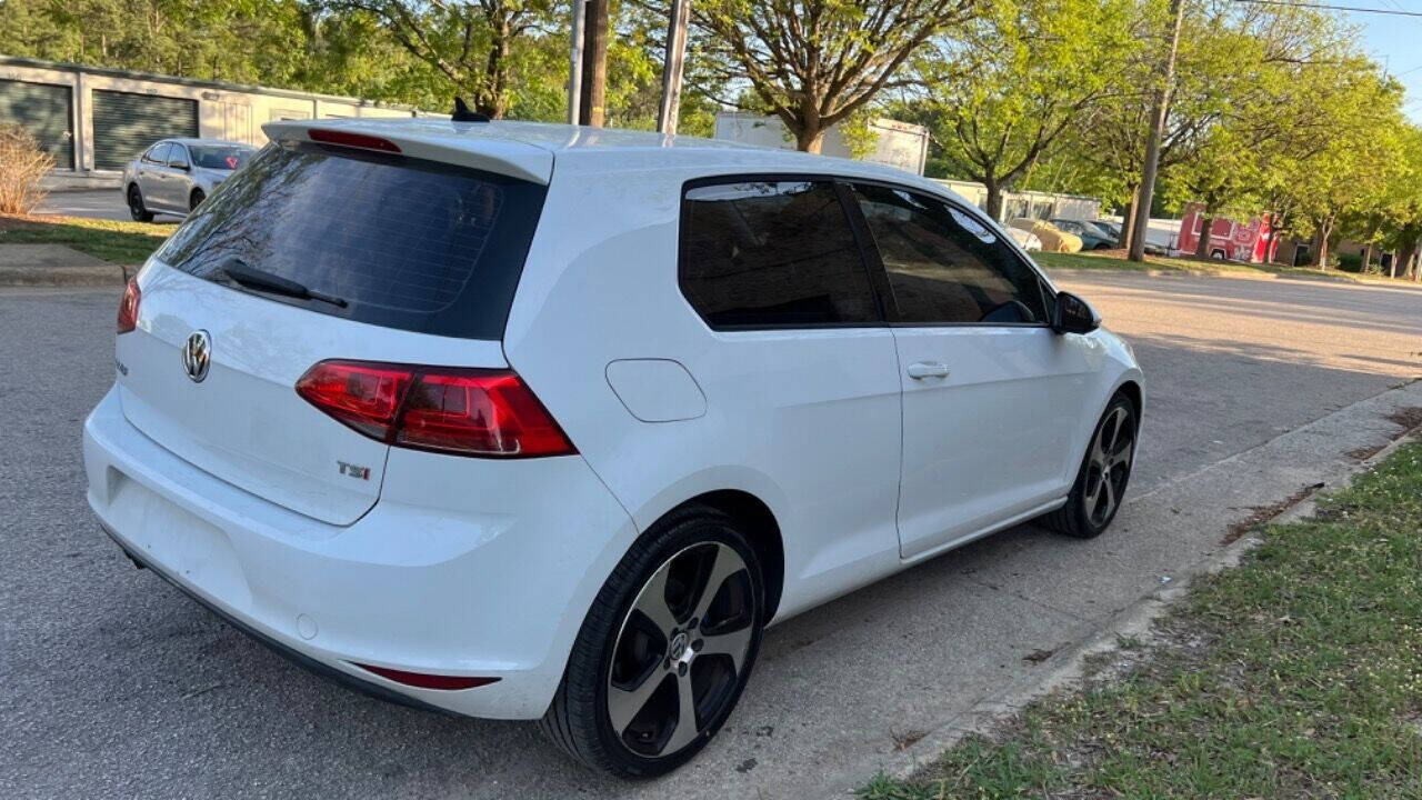 2015 Volkswagen Golf for sale at East Auto Sales LLC in Raleigh, NC