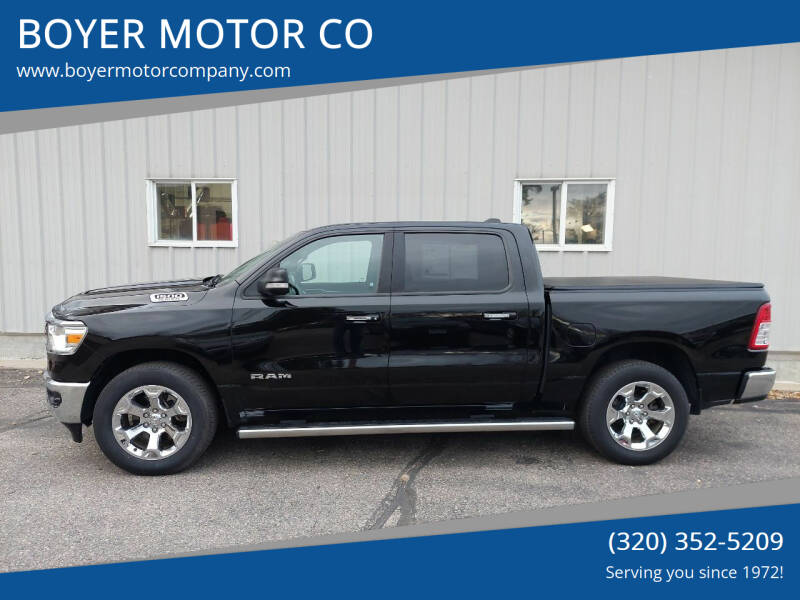 2019 RAM 1500 for sale at BOYER MOTOR CO in Sauk Centre MN
