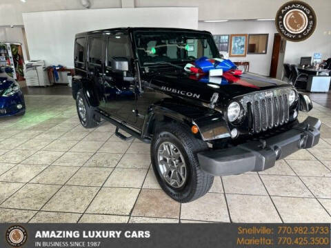 2015 Jeep Wrangler Unlimited for sale at Amazing Luxury Cars in Snellville GA