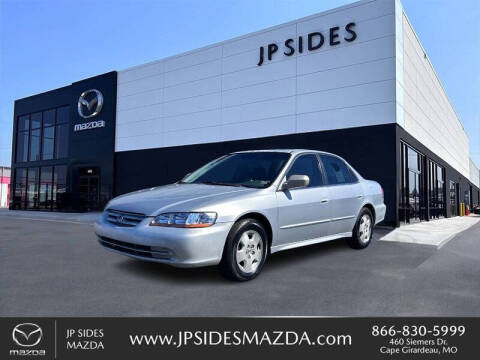 2002 Honda Accord for sale at JP Sides Mazda in Cape Girardeau MO