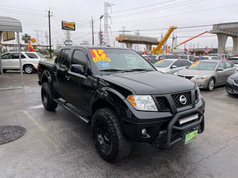 2015 Nissan Frontier for sale at Texas 1 Auto Finance in Kemah TX