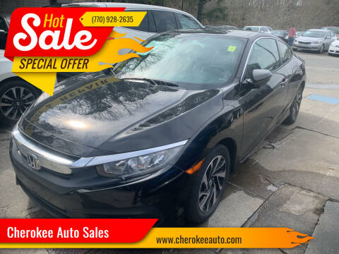 2017 Honda Civic for sale at Cherokee Auto Sales in Acworth GA