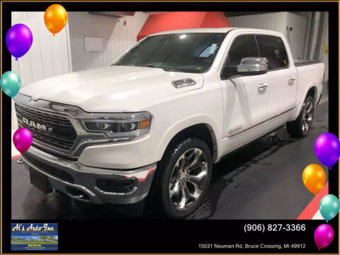 2019 RAM 1500 for sale at Al's Auto Inc. in Bruce Crossing MI