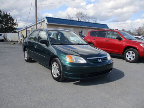 2002 Honda Civic for sale at Supermax Autos in Strasburg VA
