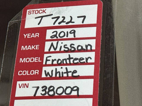 2019 Nissan Frontier