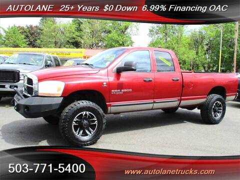 2006 Dodge Ram 2500 for sale at AUTOLANE in Portland OR