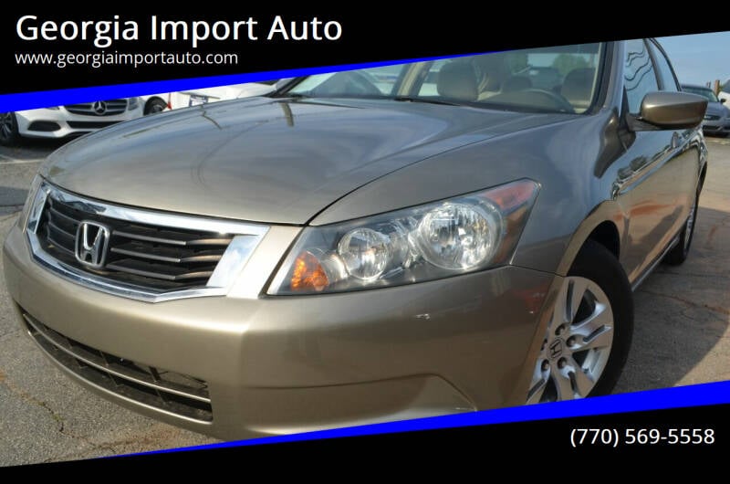 2008 Honda Accord for sale at Georgia Import Auto in Alpharetta GA