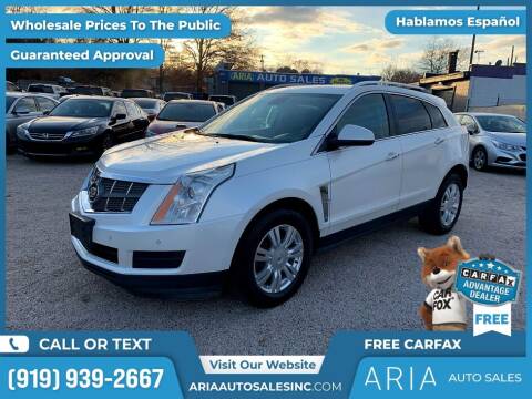 2012 Cadillac SRX for sale at ARIA AUTO SALES INC in Raleigh NC