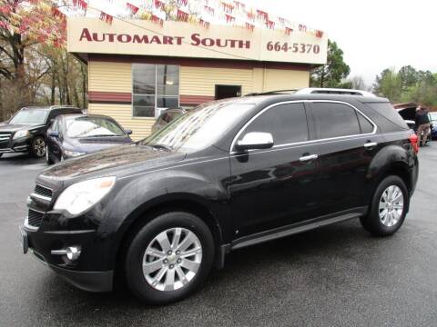 2010 Chevrolet Equinox for sale at Automart South in Alabaster AL