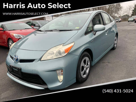 2014 Toyota Prius for sale at Harris Auto Select in Winchester VA