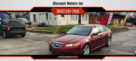 2005 Acura TL for sale at Discount Motors Inc in Nashville TN