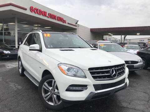 2012 Mercedes-Benz M-Class for sale at Golden State Auto Inc. in Rancho Cordova CA