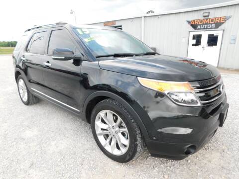 2015 Ford Explorer for sale at ARDMORE AUTO SALES in Ardmore AL