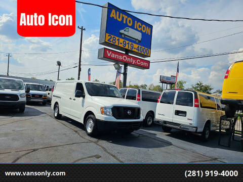 2020 Nissan NV for sale at Auto Icon in Houston TX