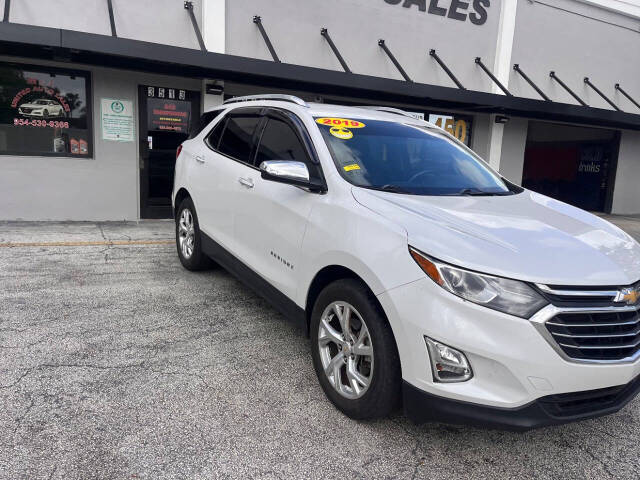 2019 Chevrolet Equinox for sale at M & J UNITED AUTO SALES in LAUDERDALE LAKES, FL