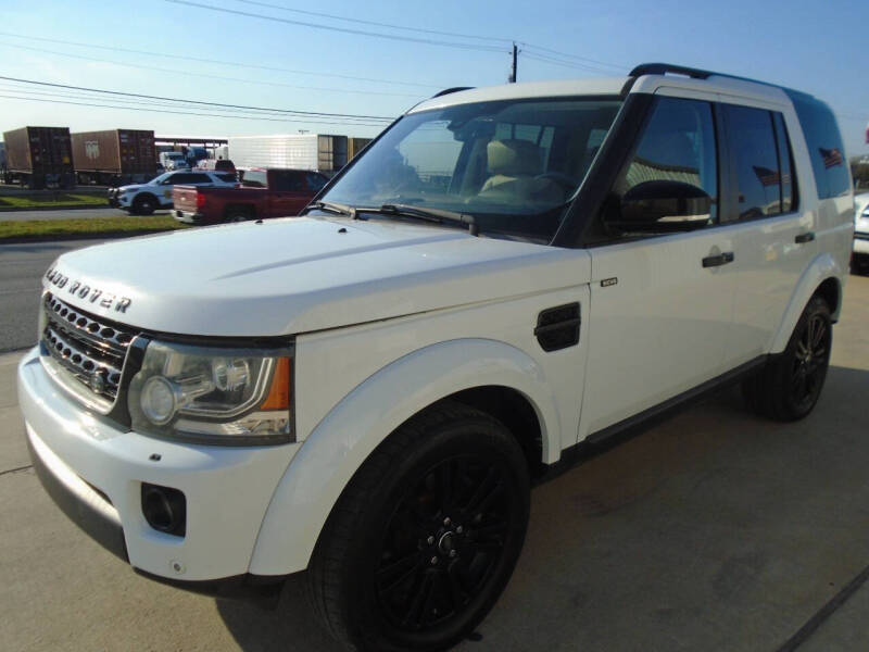 2014 Land Rover LR4 for sale at TEXAS HOBBY AUTO SALES in Houston TX