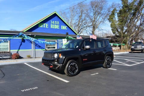 2016 Jeep Renegade for sale at RITE RIDE INC. - Rite Ride Inc 2 in Shelbyville TN