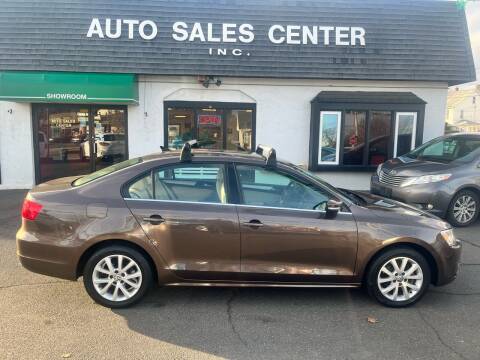2014 Volkswagen Jetta for sale at Auto Sales Center Inc in Holyoke MA