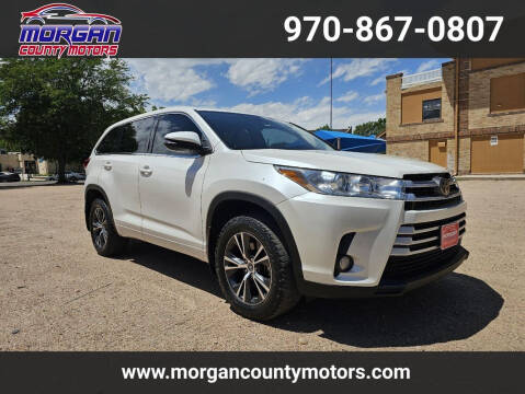 2018 Toyota Highlander for sale at Morgan County Motors in Yuma CO