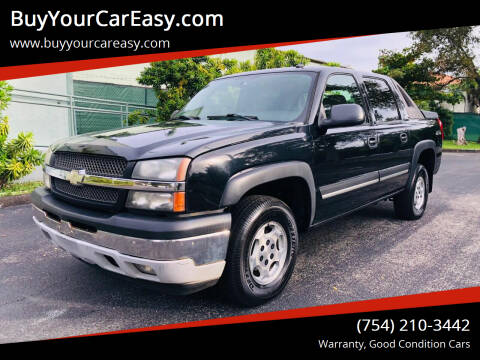 2005 Chevrolet Avalanche for sale at BuyYourCarEasyllc.com in Hollywood FL