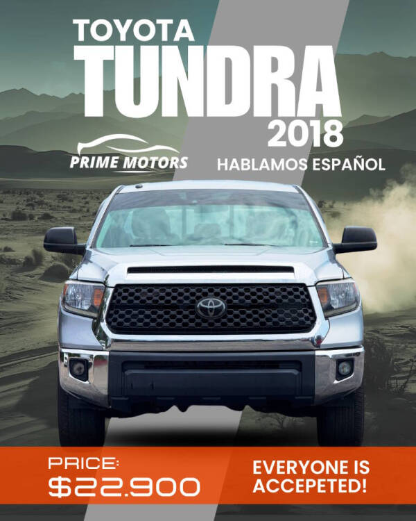 2018 Toyota Tundra SR5's photo