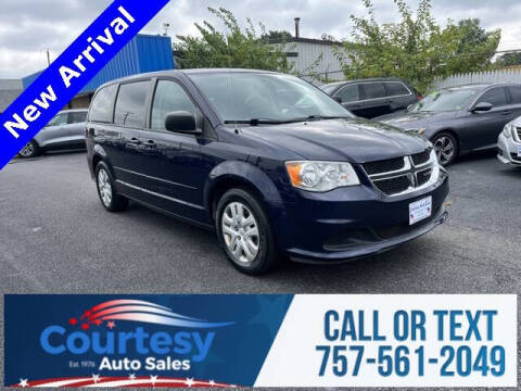 2016 Dodge Grand Caravan for sale at Courtesy Auto Sales in Chesapeake VA