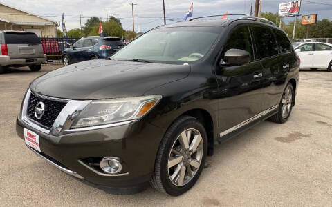 2015 Nissan Pathfinder for sale at Prince Used Cars Inc in San Antonio TX