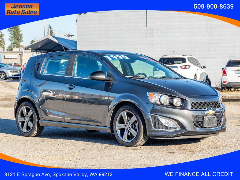 2016 Chevrolet Sonic for sale at Jensen Auto Sales in Spokane, WA