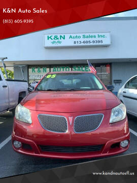 2005 Pontiac Vibe for sale at K&N AUTO SALES in Tampa FL