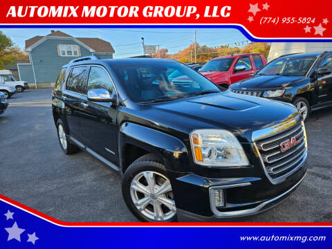2016 GMC Terrain for sale at AUTOMIX MOTOR GROUP, LLC in Swansea MA