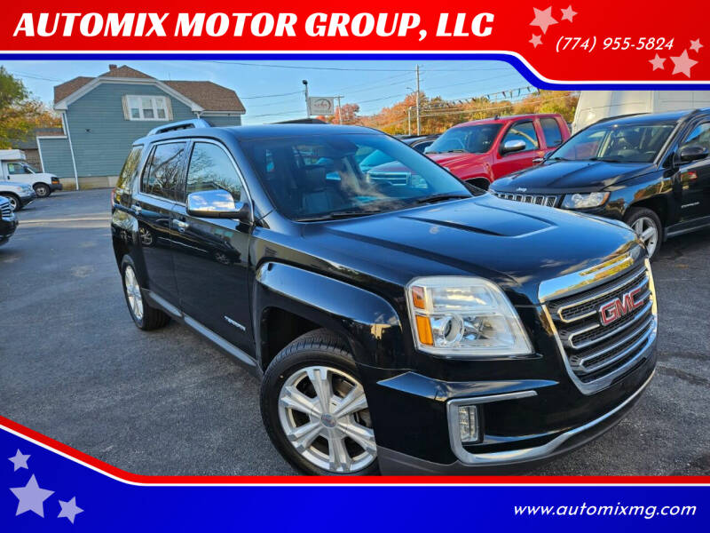 2016 GMC Terrain for sale at AUTOMIX MOTOR GROUP, LLC in Swansea MA