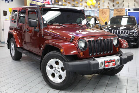 2009 Jeep Wrangler Unlimited for sale at Windy City Motors in Chicago IL