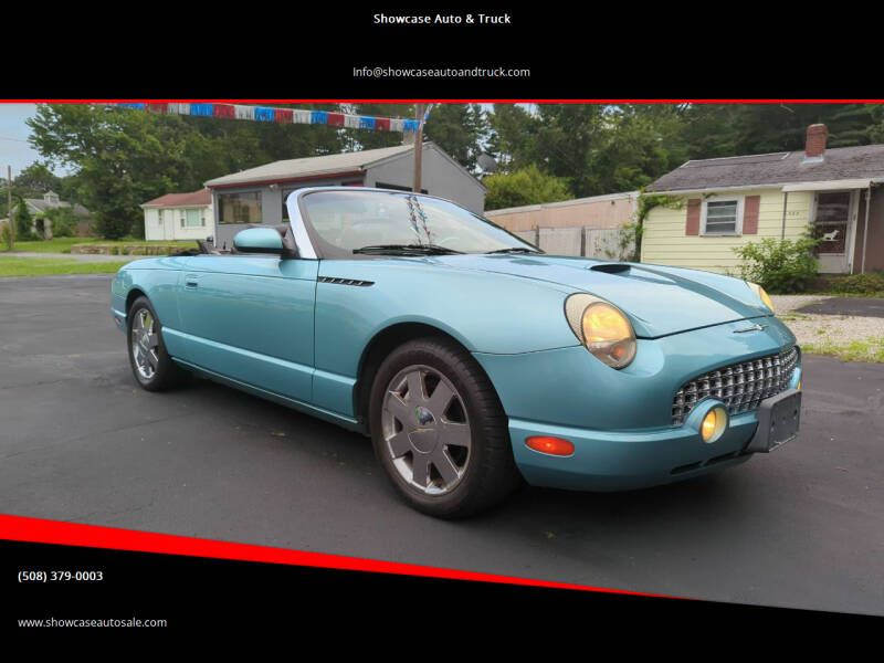 2002 Ford Thunderbird for sale at Showcase Auto & Truck in Swansea MA