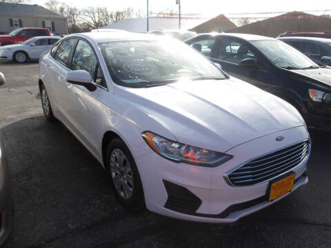 2019 Ford Fusion for sale at River City Auto Sales in Cottage Hills IL