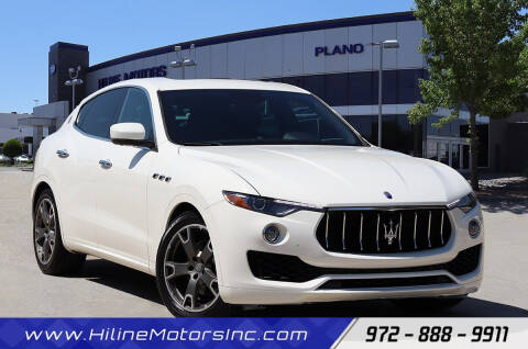 2019 Maserati Levante for sale at HILINE MOTORS in Plano TX