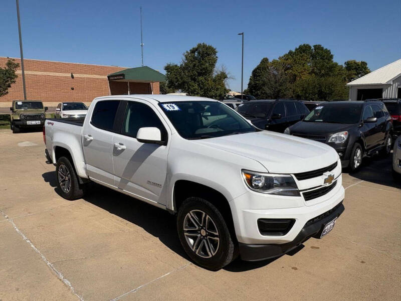 Used 2019 Chevrolet Colorado Work Truck with VIN 1GCGTBEN8K1134368 for sale in South Sioux City, NE