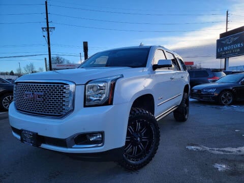 2017 GMC Yukon for sale at LA Motors LLC in Denver CO