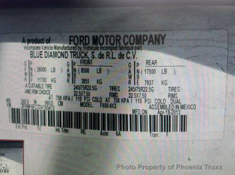 2013 Ford F-650 Super Duty